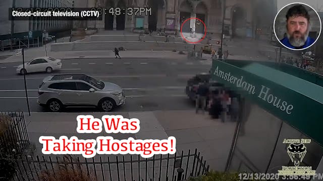 Officers Stop Shooter Taking Hostages