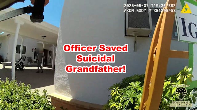 Troubled Grandfather Saved By Cop
