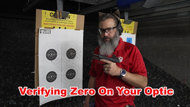 Verifying Zero On Your Optic