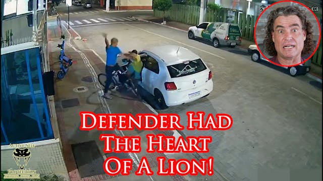 Defender Fights Armed Carjacker And C...
