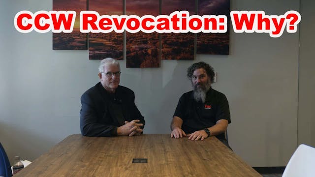 CCW Revocation: Why?  A Tim And John ...