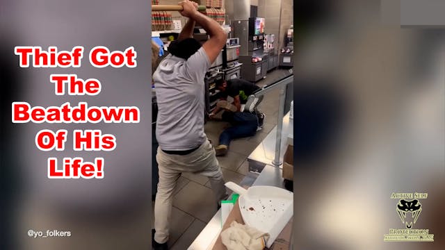 Store Employees Give Robber A MAJOR E...
