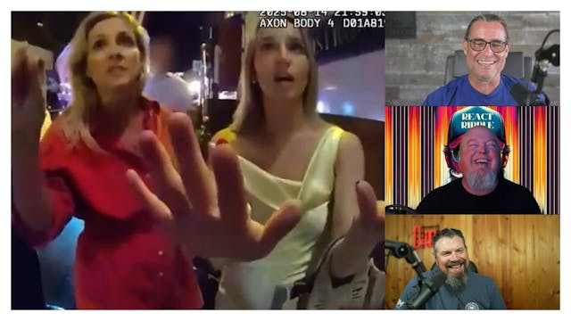 DRUNK Rhode Island AG Badge Cam REACTION