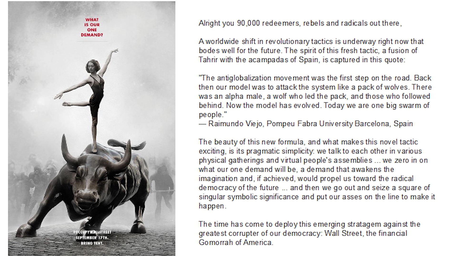 8. Micah White, Characteristics of Social Movements (Week Two)