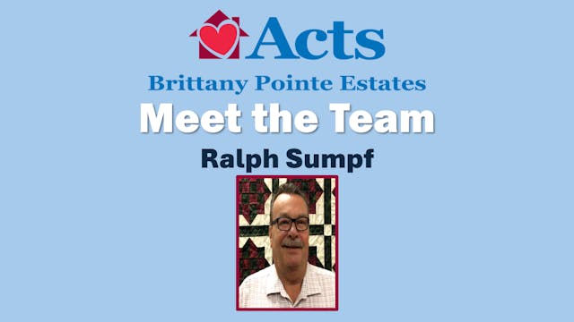 Ralph Sumpf - Director of Property Ma...