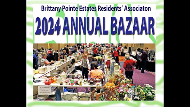2024 BAZAAR WITH TIME LAPSE  7 min