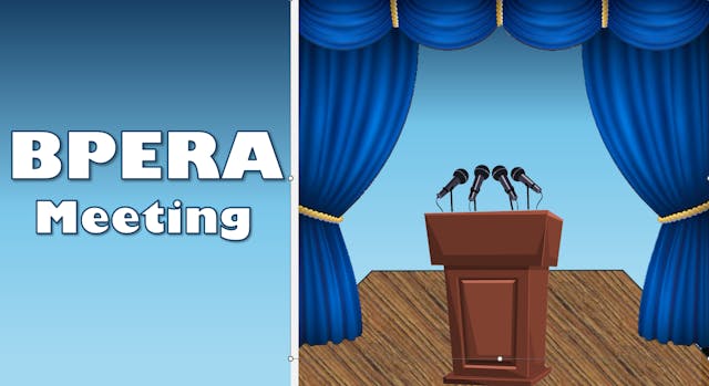 BPERA Meeting September 2025