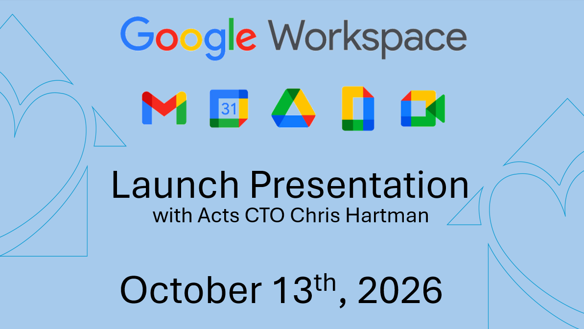 Google Launch Presentation 10/13/26