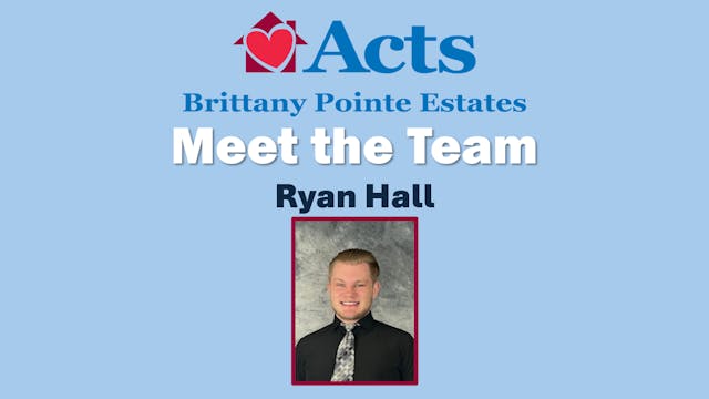 Ryan Hall - Nutrition Services Manager