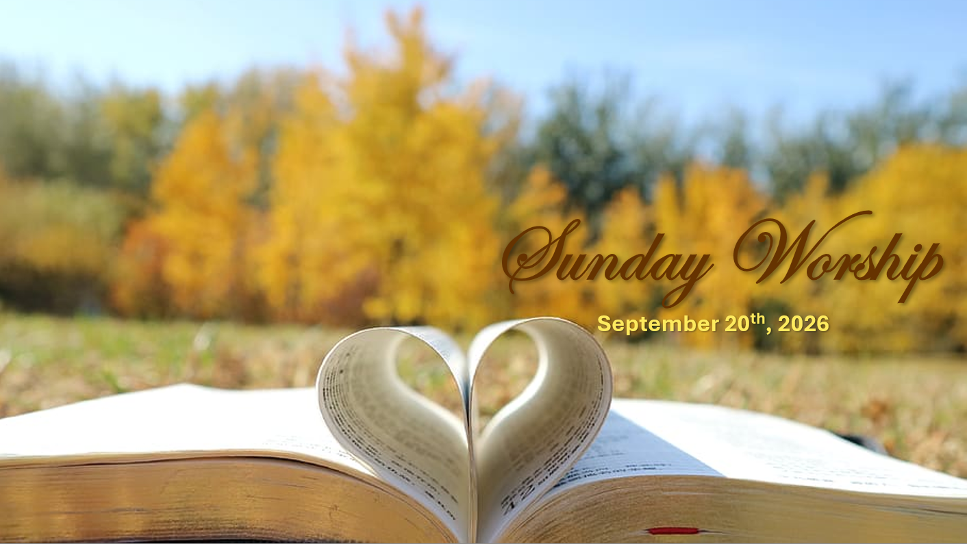 Sunday Worship 9/27/26