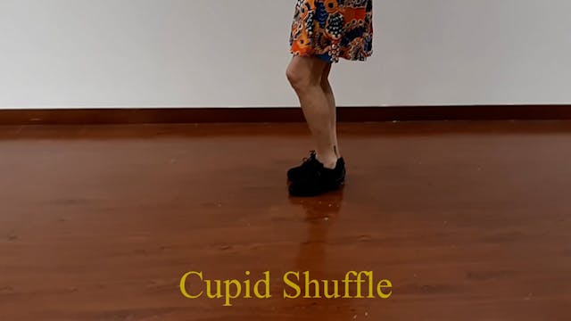 Cupid Shuffle Footwork