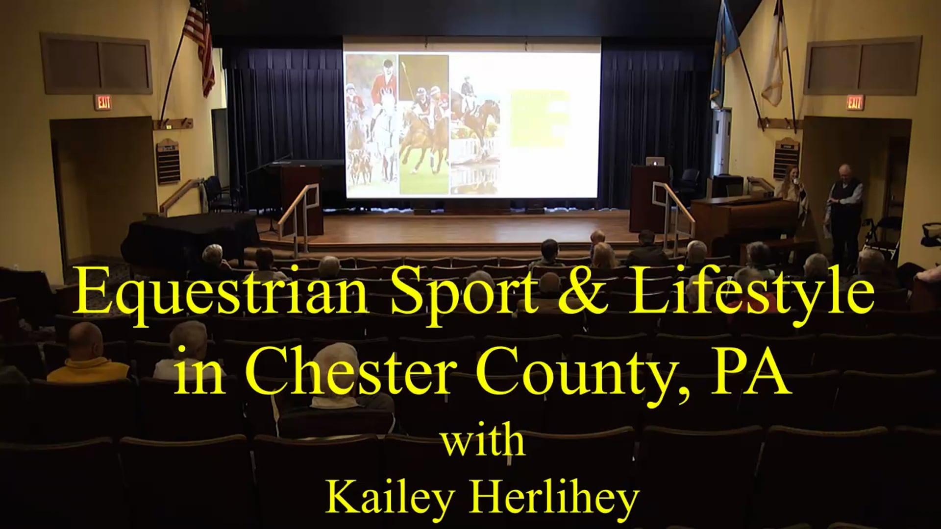 CV Lecture Series: Equestrian Activity in Chester County