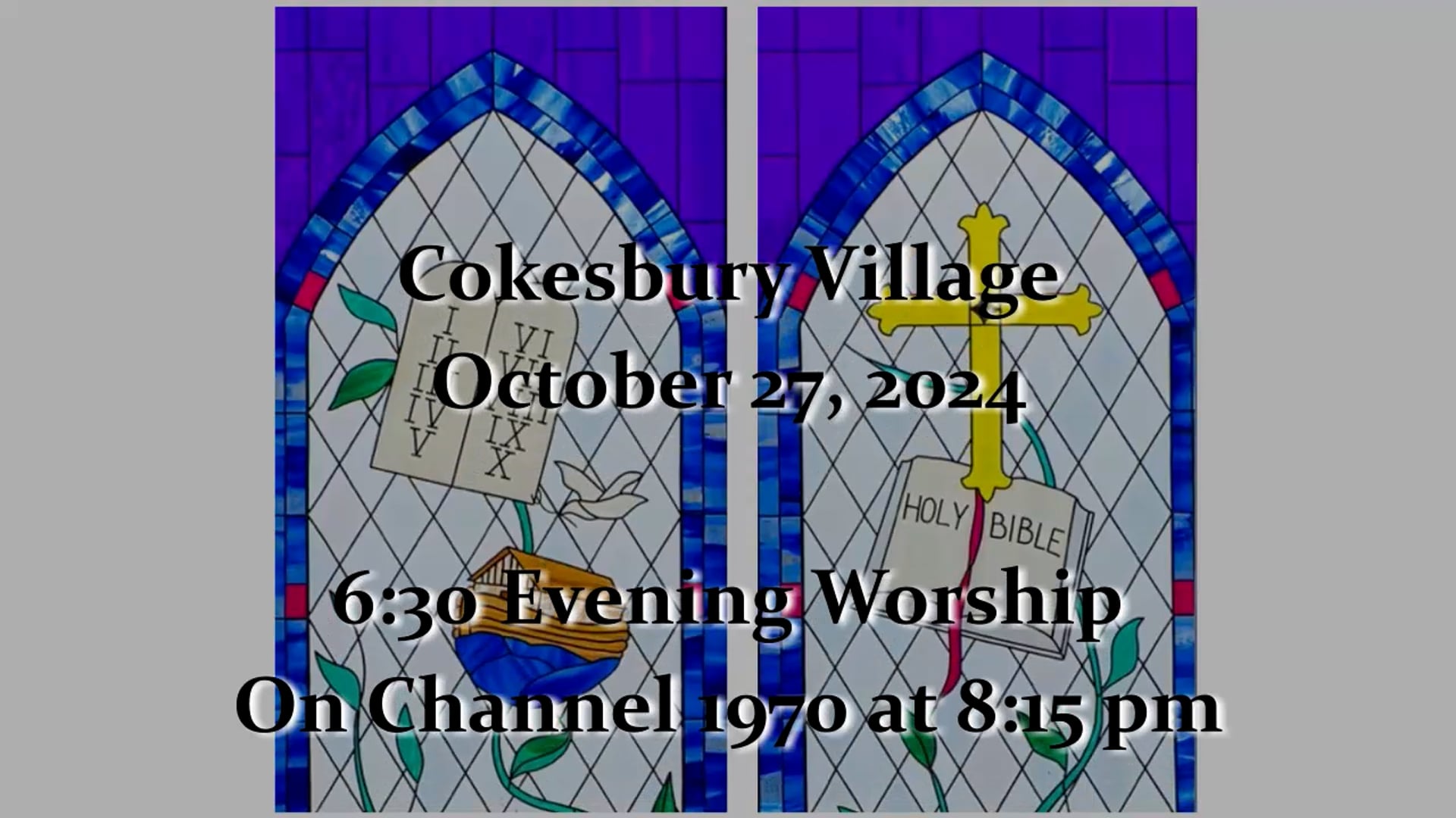 Chapel Service Oct 27 2024