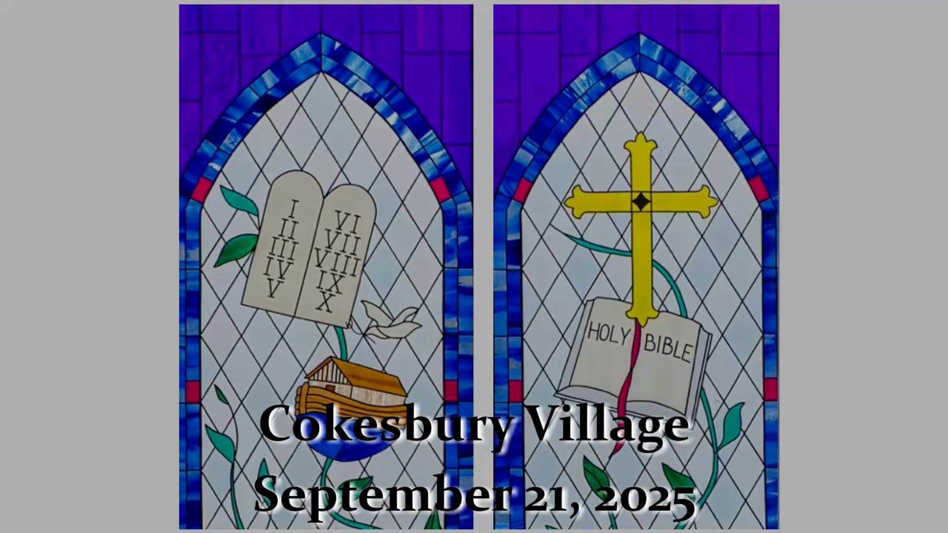 Cokesbury Village Chapel Service - September 21, 2025