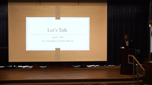 Let's Talk - April 2025