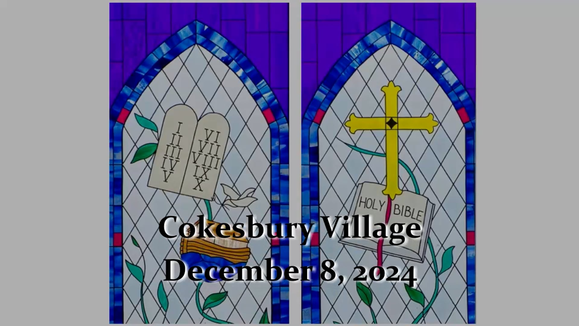 Cokesbury Chapel Dec 8 2024