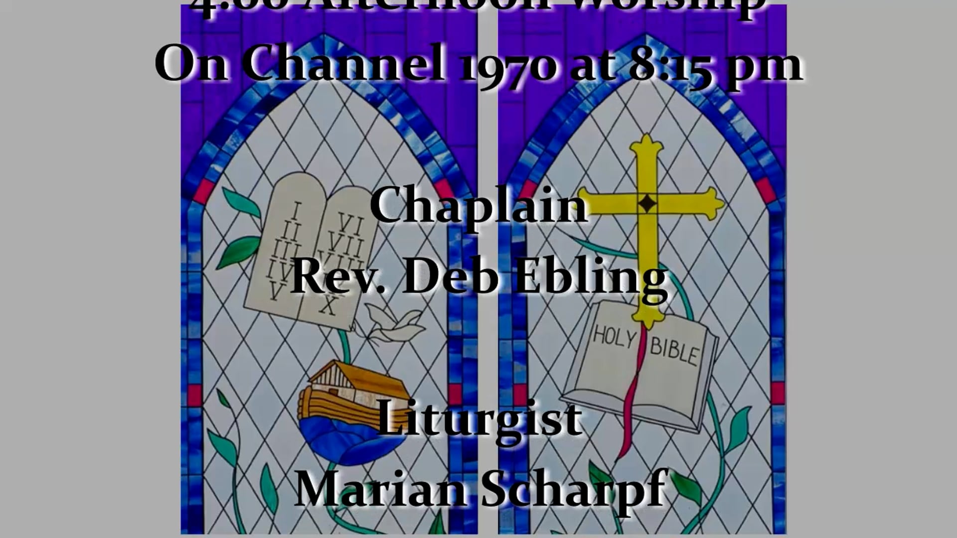 Cokesbury Village Chapel Service - October 26, 2025