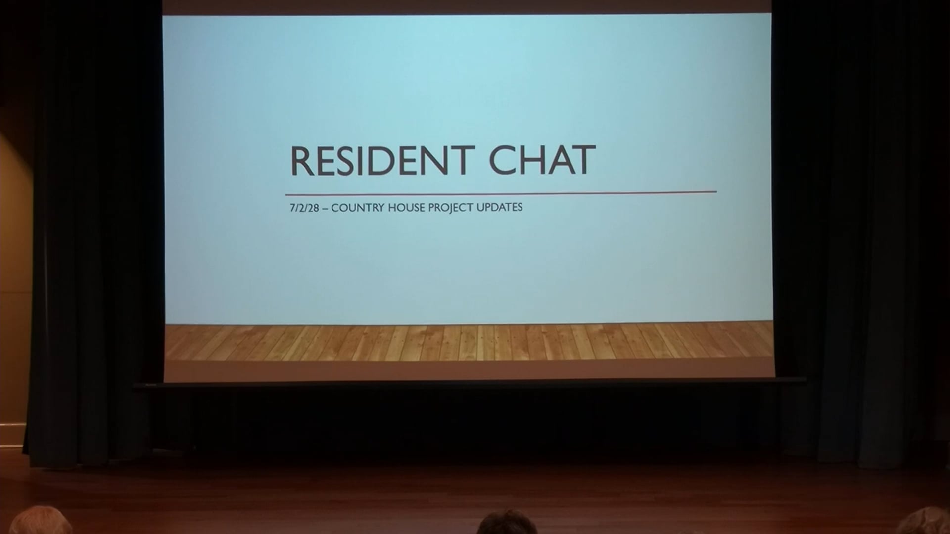 Resident Chat - July 28, 2025