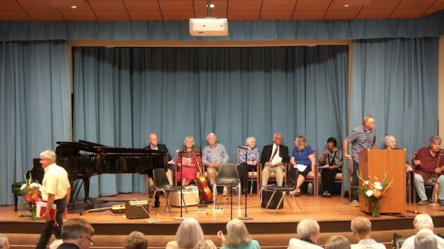 Chapel service and day of peace 9.21