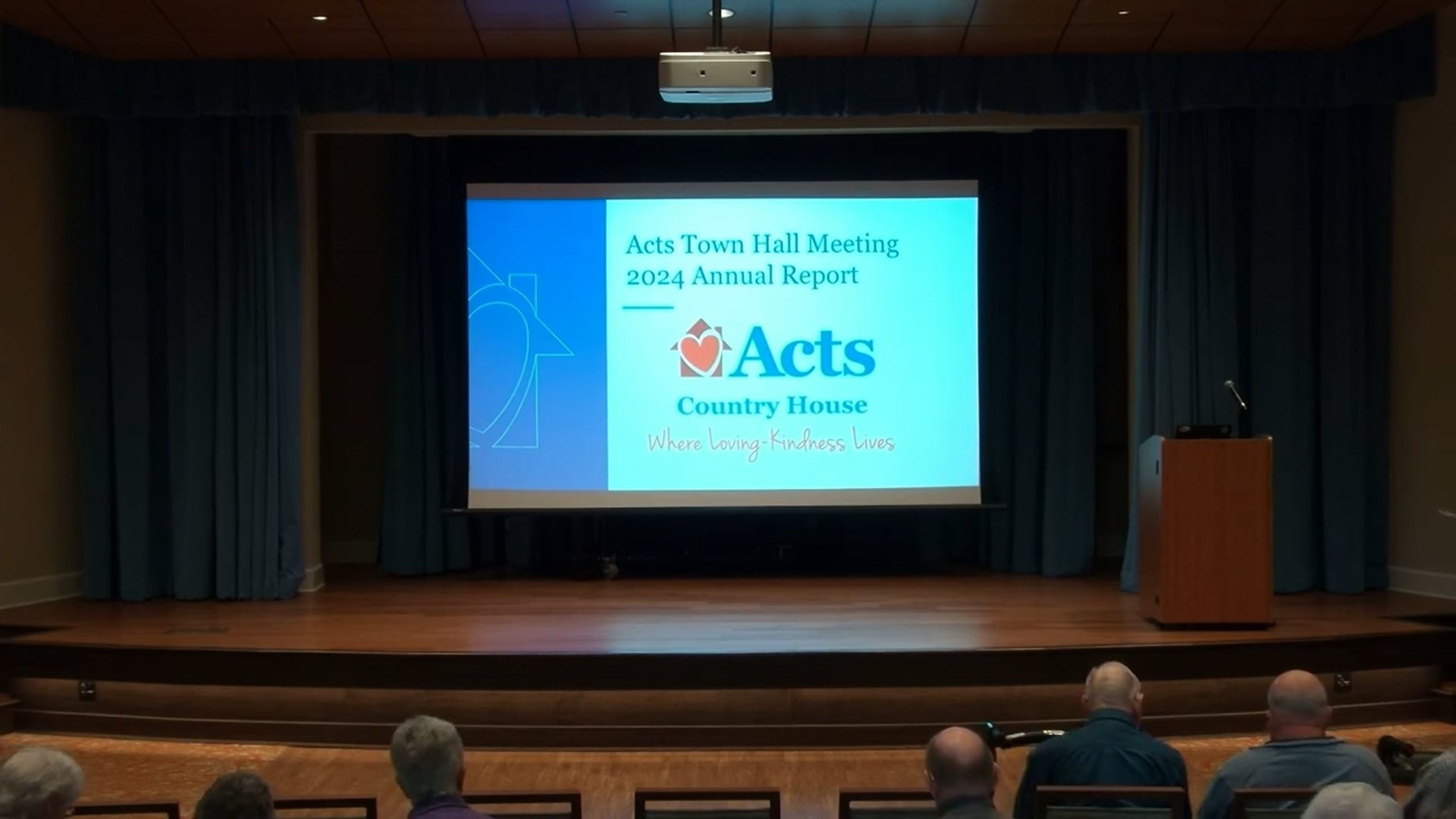 Acts Town Hall and Donor Event Presentation