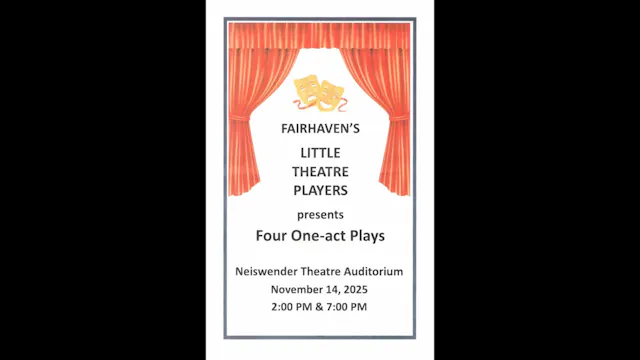 FRA Little Theatre Production Fall 2025