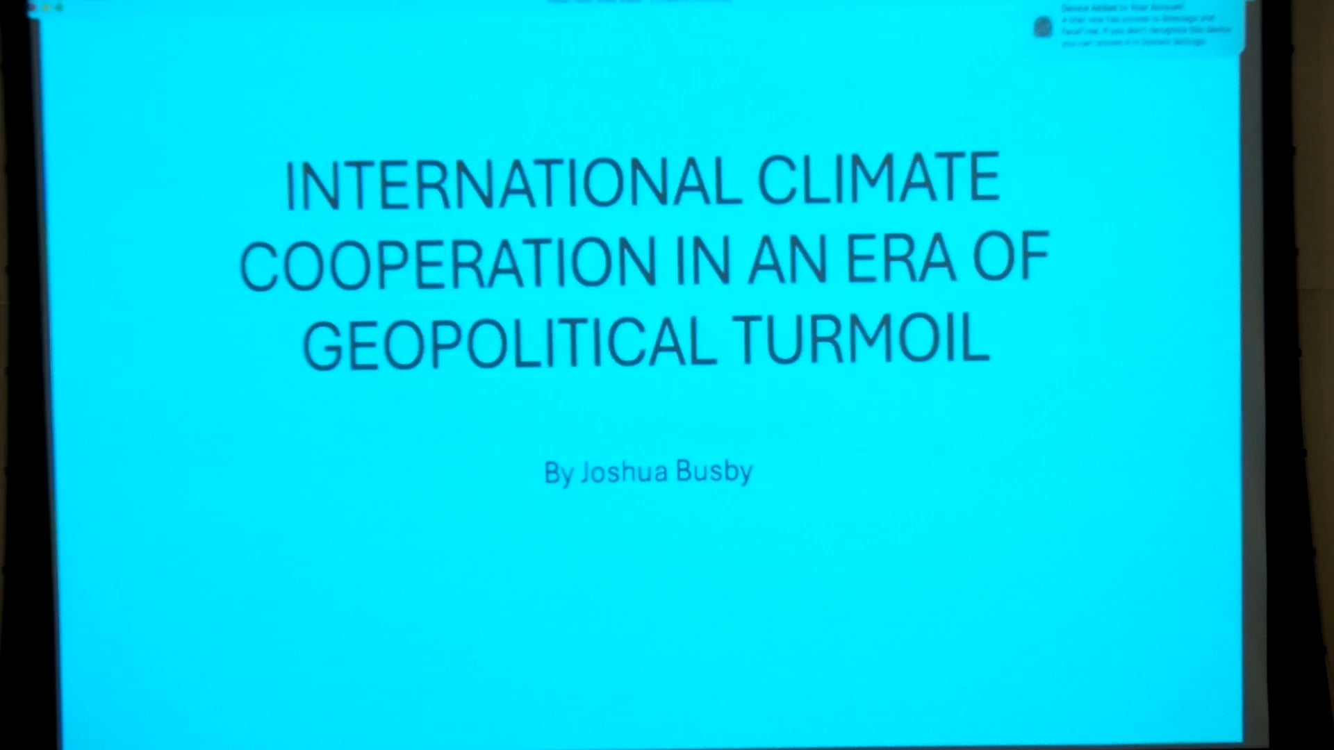 Great Decisions - Climate 02-27-25