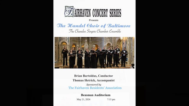 Handel Choir 2024-0521