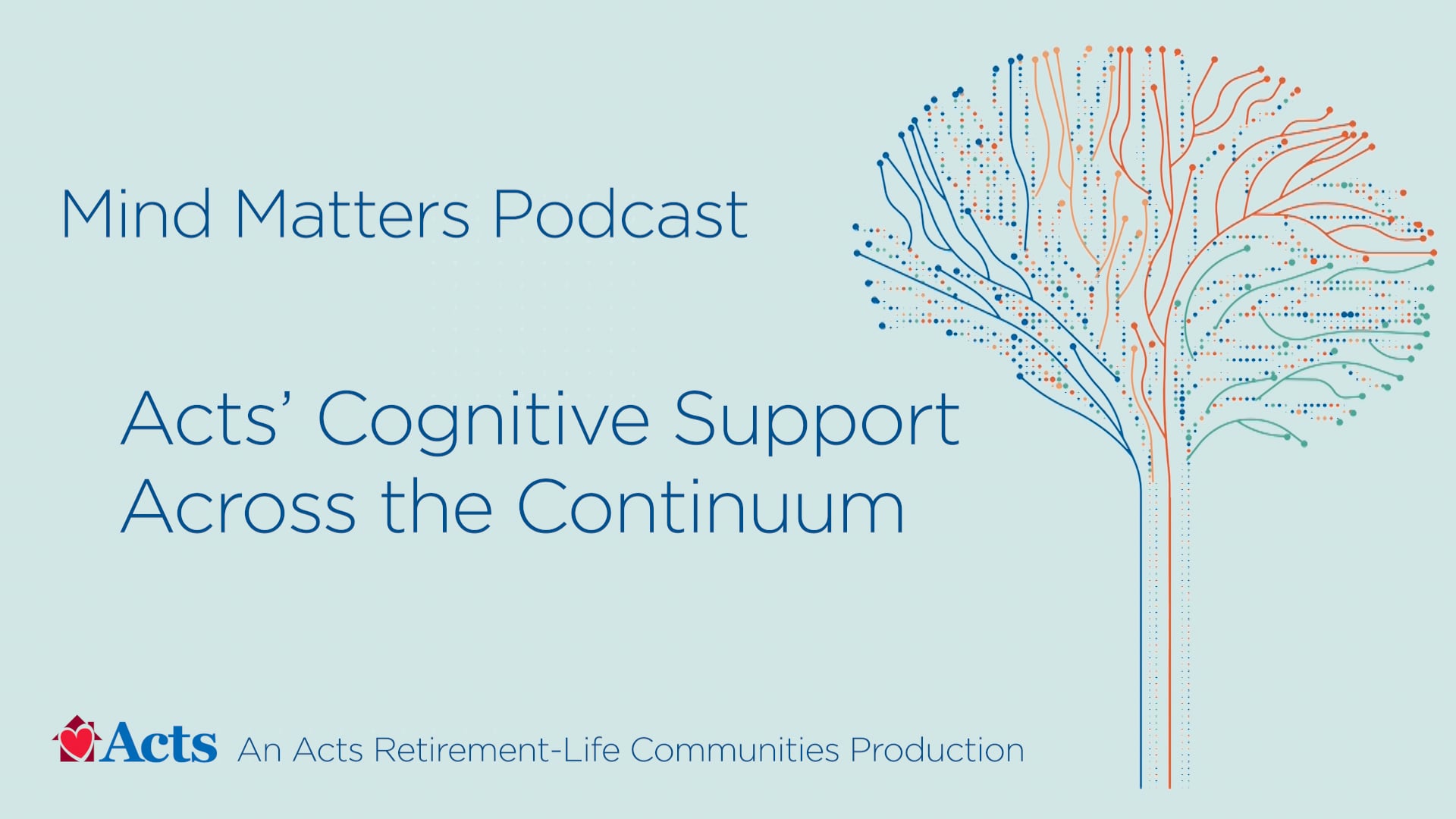 Mind Matters Podcast: Cognitive Support Across the Continuum