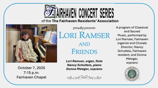 Lori Ramser Concert 10-07-2025