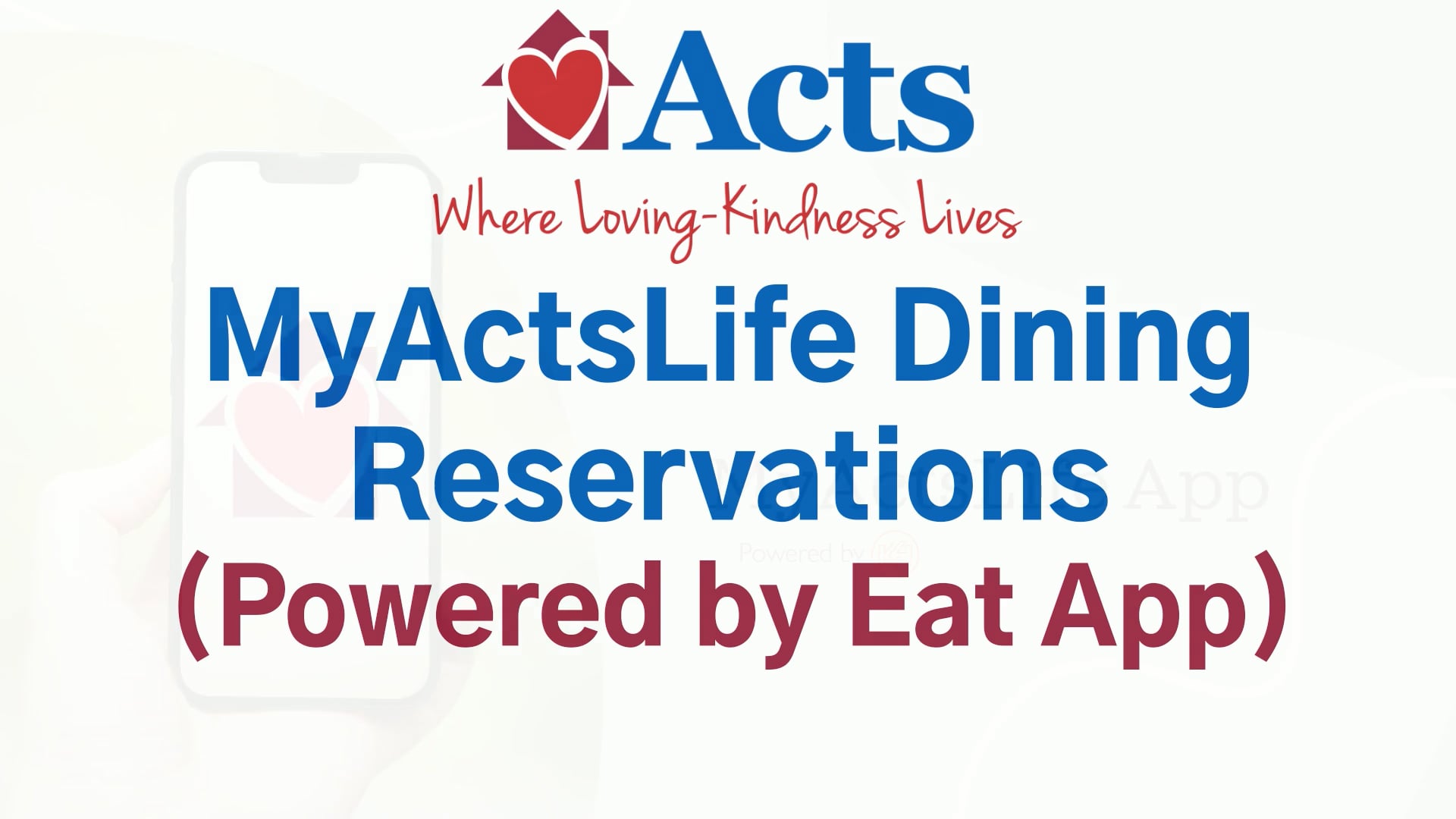 Digital Dining Reservations
