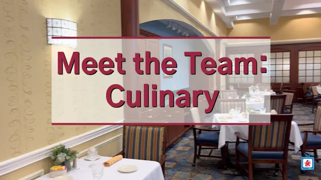 Meet the Team: Culinary