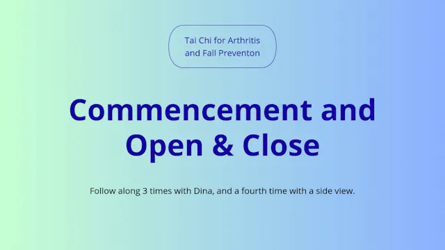 Commencement and Open & Close 2-11-2026
