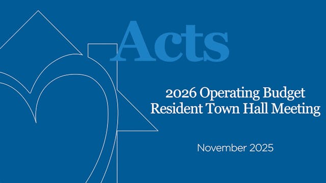 November 2025 Town Hall: 2026 Operati...