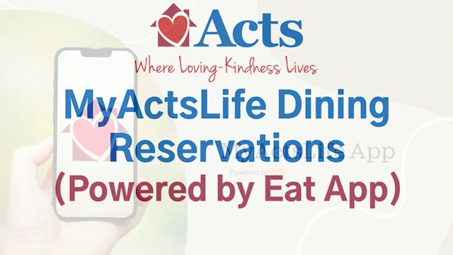 Digital Dining Reservations