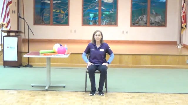 Sit and Be Fit with Lori - Video 2