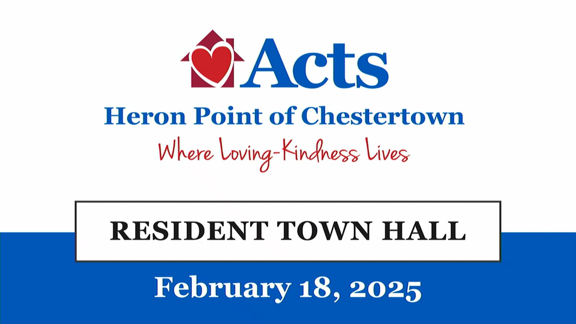 Resident Town Hall 2-18-2025