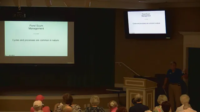 8-27-25 Pond Scum Management KC Randall