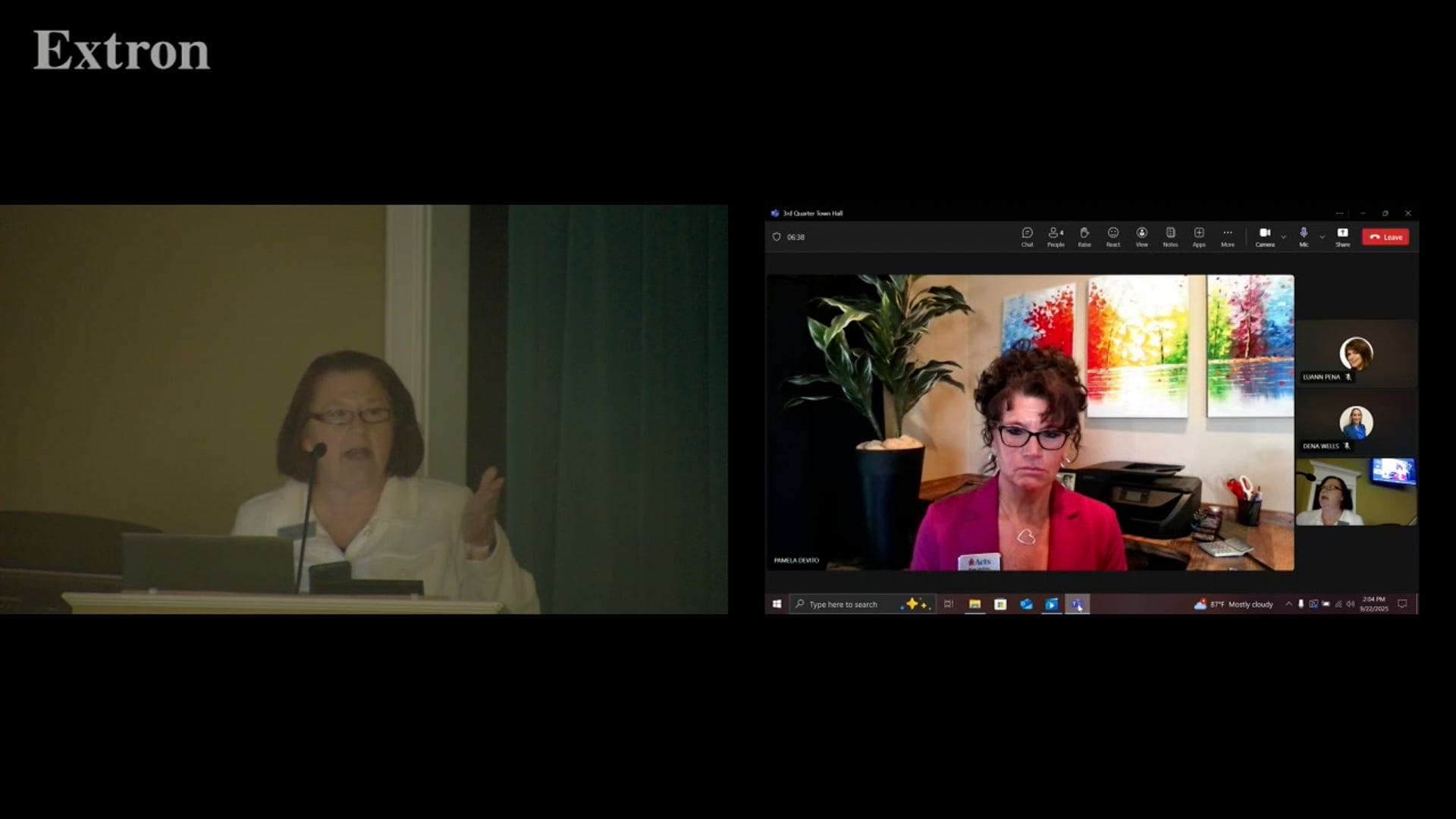 3rd Quarter Town Hall 9/22/25