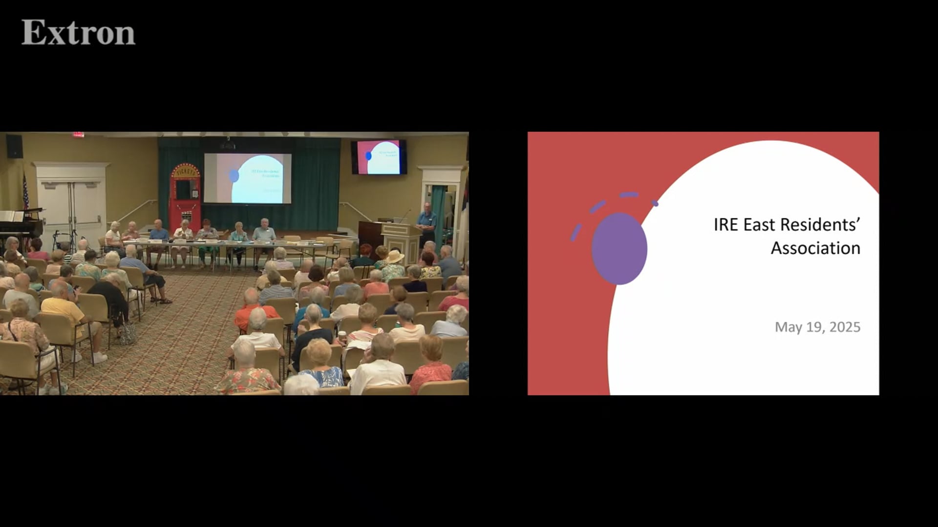 Resident Association Meeting 6/9/25