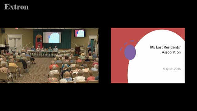 Resident Association Meeting 6/9/25