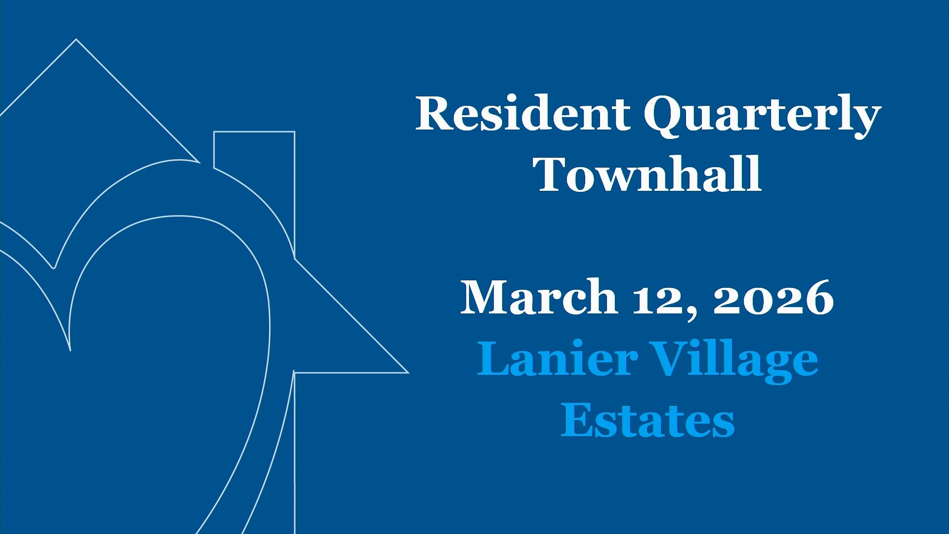 Lanier Village Estates TV Video