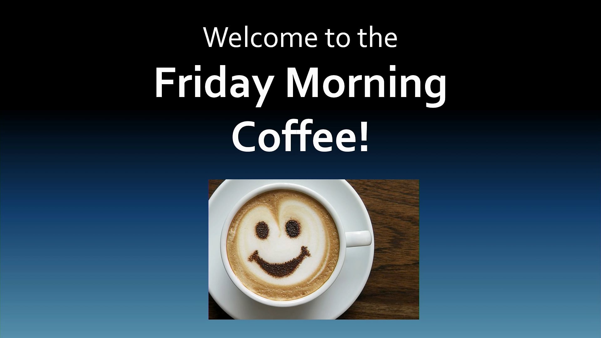 Friday Morning Coffee - 10/17/2025