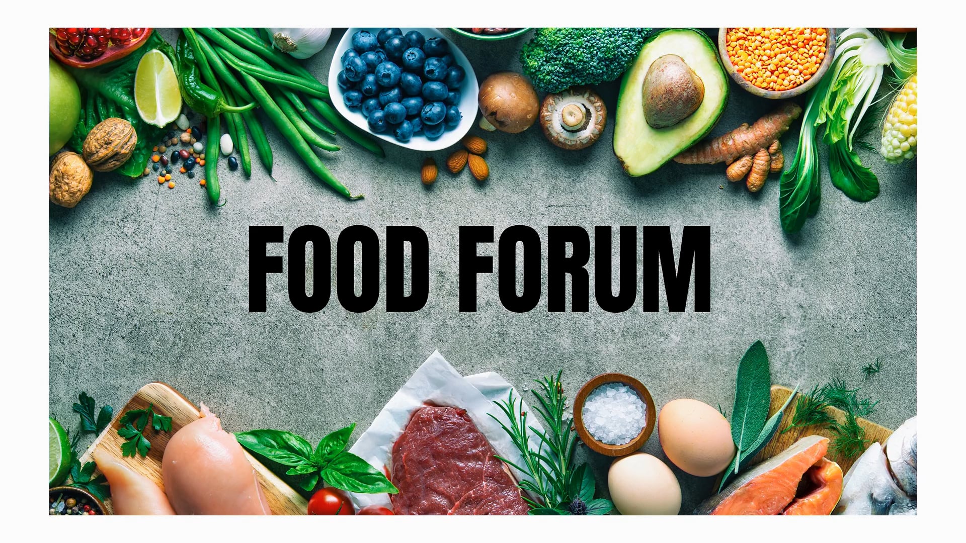 Food Forum - 09/19/2025
