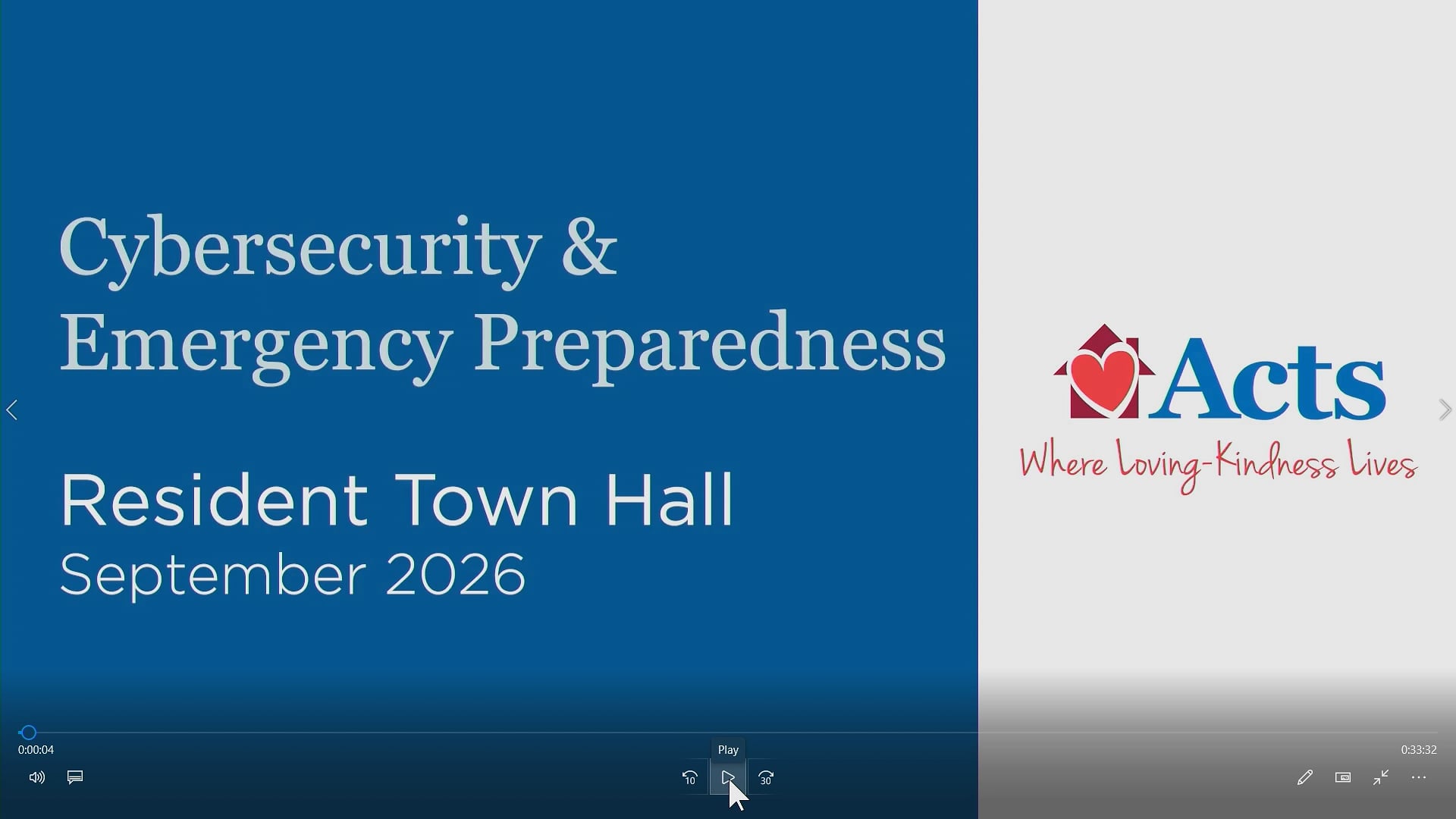 September Town Hall - 09/17/2026