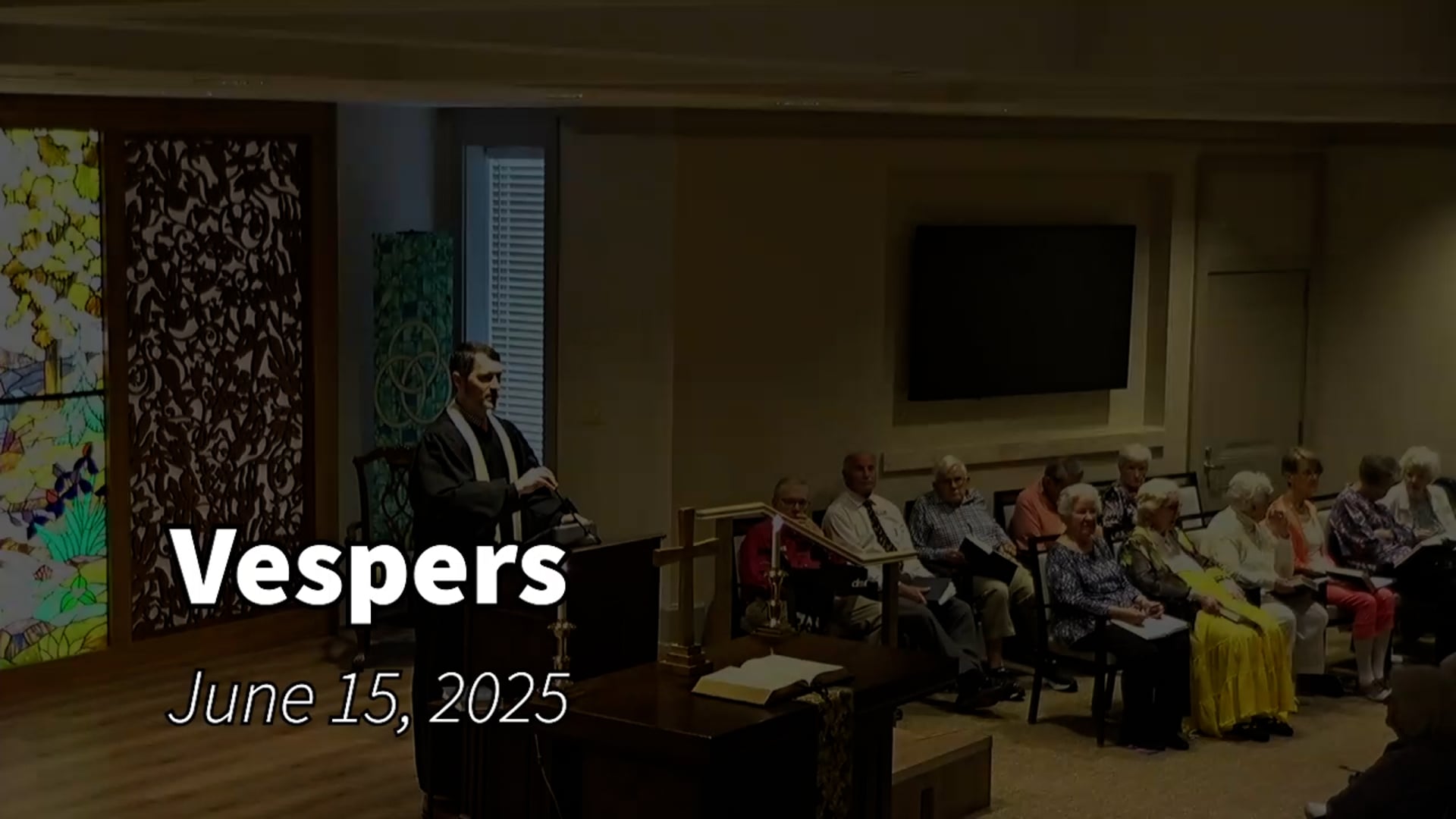 Vespers June 15, 2025