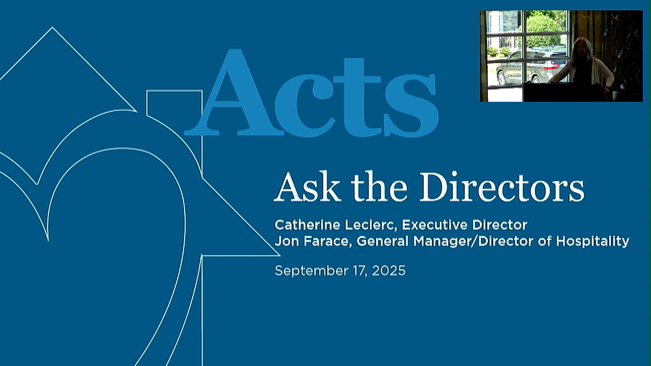 Ask the Directors - September 2025