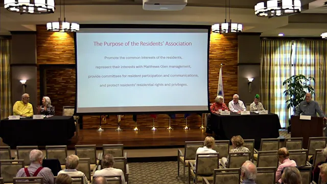 March 2025 Residents Association Meeting