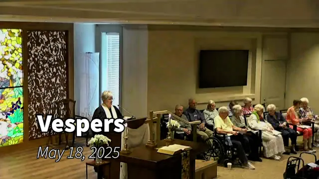 Vespers May 18, 2025