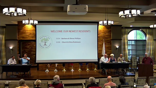 Resident Association Meeting - May 2025 