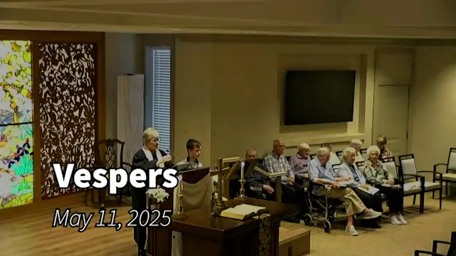 Vespers May 11, 2025